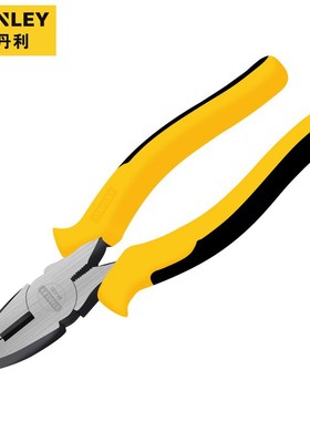 史丹利（STANLEY）DYNAGRIP钢丝钳老虎钳夹持钳子7英寸 STHT84035