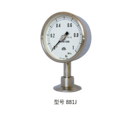 Asahigauge旭计器   隔膜压力表 Model 881J