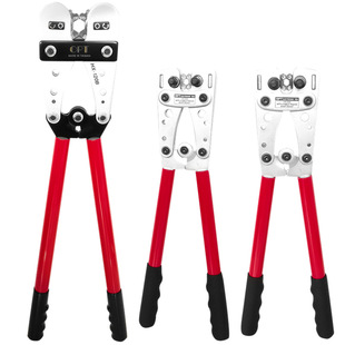 台湾OPT压线钳铜铝电缆铜管专用六角压接钳子HX-50B25B平方