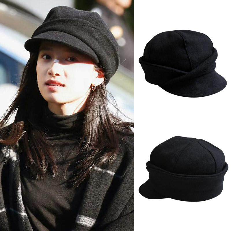 定制 张婧仪同款帽子女秋冬羊毛休闲报童帽百搭复古盆帽文艺画家,服饰配件/皮带/帽子/围巾,帽子,淘宝优惠券,粉丝福利购,淘宝优惠卷