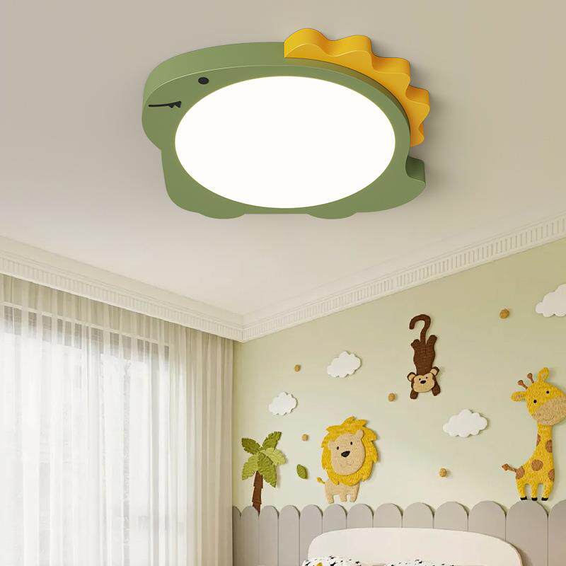 儿童房卧室灯2025个性创意卡通护眼吸顶灯饰男孩女孩房间中山灯具