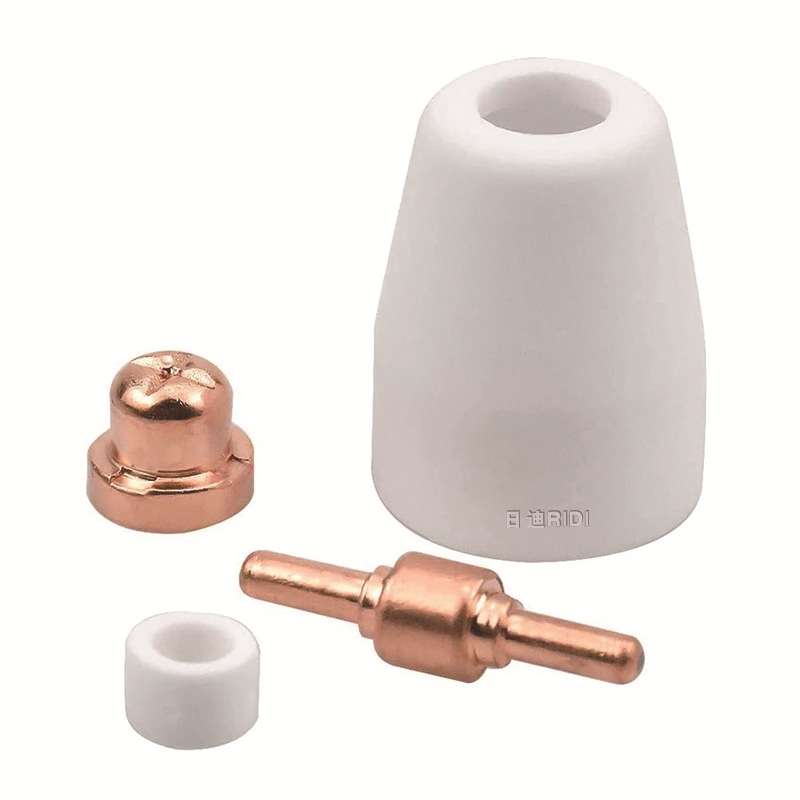 温州40A/PT31等离子切割配件 LG40电极喷嘴保护罩分流器 235PCS