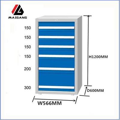 麦冈MG-Z12061A加厚工位器具零件柜电子元件盒多功能抽屉式工具柜