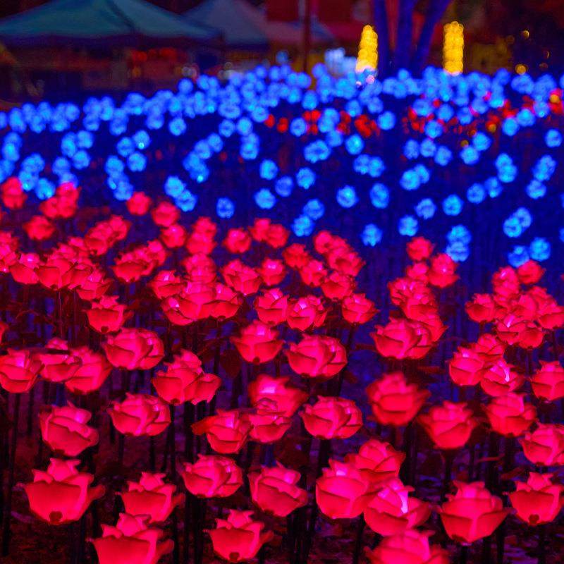 led仿真地插花灯玫瑰花郁金香草坪发光植物地插灯户外亮化景观灯,包装,五金配件包装,淘宝优惠券,粉丝福利购,淘宝优惠卷
