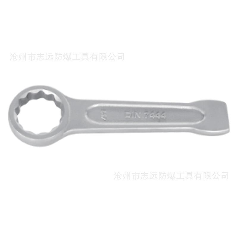 不锈钢材质敲击梅花扳手 SS304弯柄敲击梅花扳手