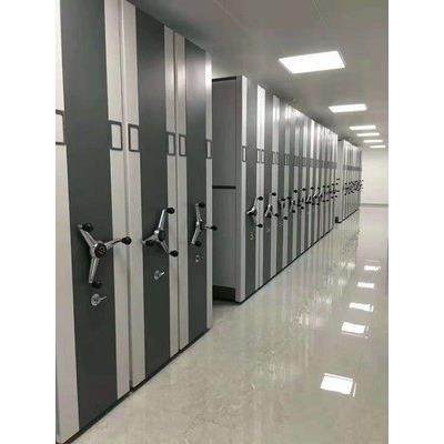 密集架档案室密集柜移动手摇式智能电动钢制档案架书架凭证文件柜