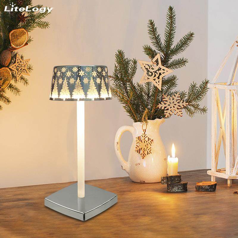 无线圣诞台灯带触摸调光可充电LED台灯罩家庭酒吧餐厅防水户外,包装,五金配件包装,淘宝优惠券,粉丝福利购,淘宝优惠卷