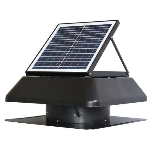 轴流风机 太阳能换气扇 屋顶通风排气 太阳能板40W