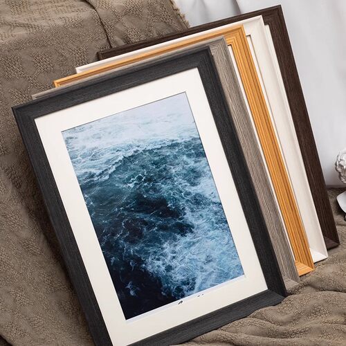 北欧实木相框挂墙定制画框insA4A34k8k海报素描照片框可定制
