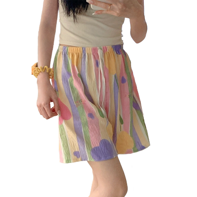 多巴胺甜美云朵棉短裤