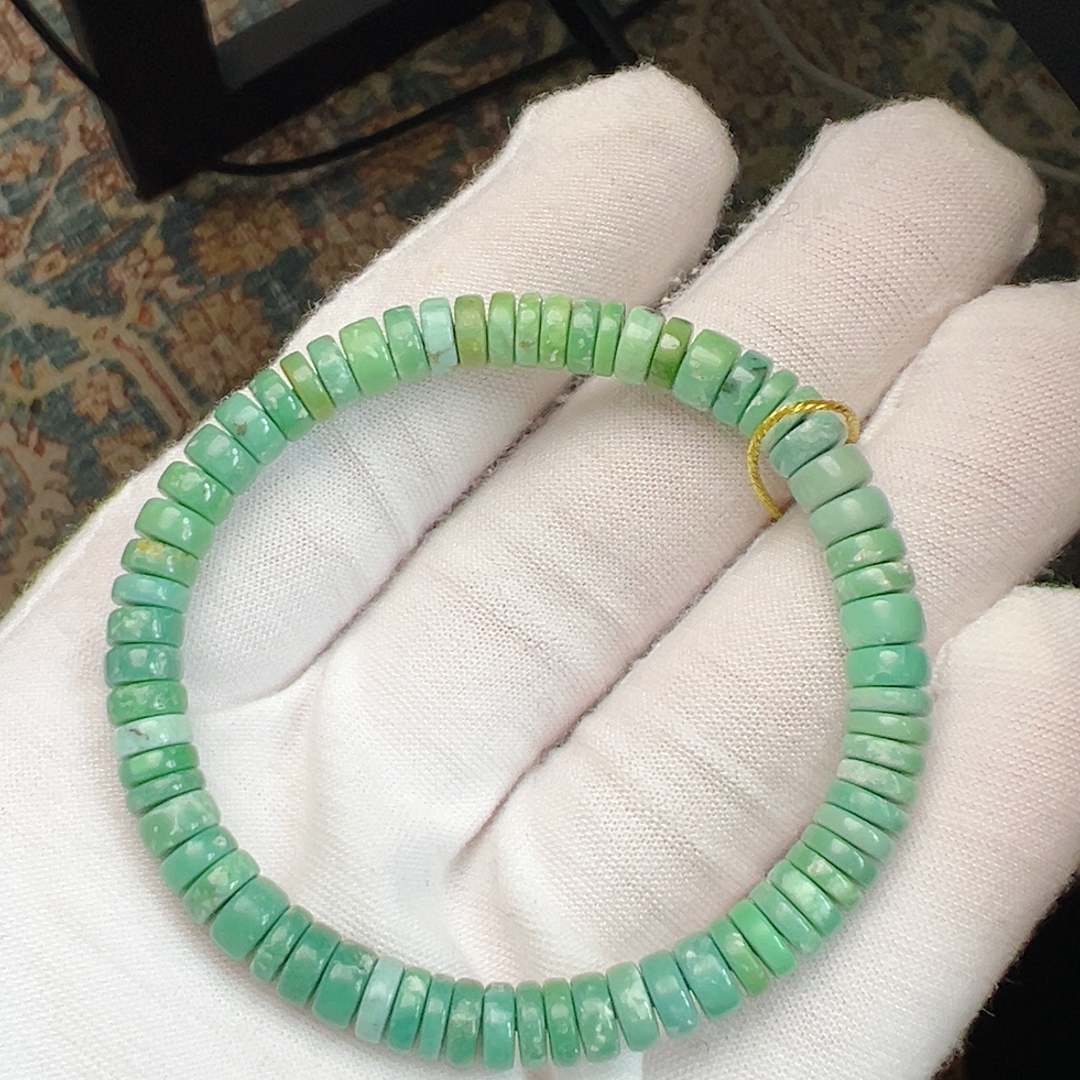 原矿菜籽黄直切手串li