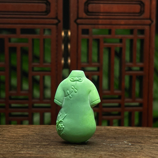 天然菜籽黄绿松石配珠单颗隔片回纹珠散珠石墩子18k配饰背云旗袍