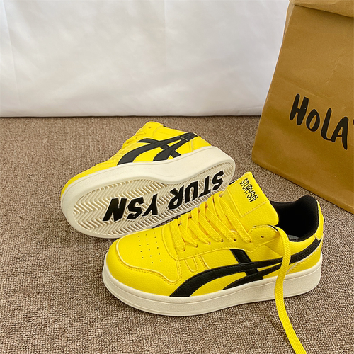 韩版小众复古板鞋男ins潮