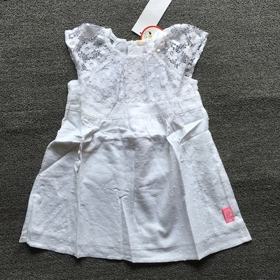瑕疵特卖 夏新款史努比专柜正品童装 女童平织公主裙连衣裙40862