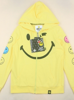 断码清仓 SMILEY笑脸 少男少女大童韩版休闲针织外套50752