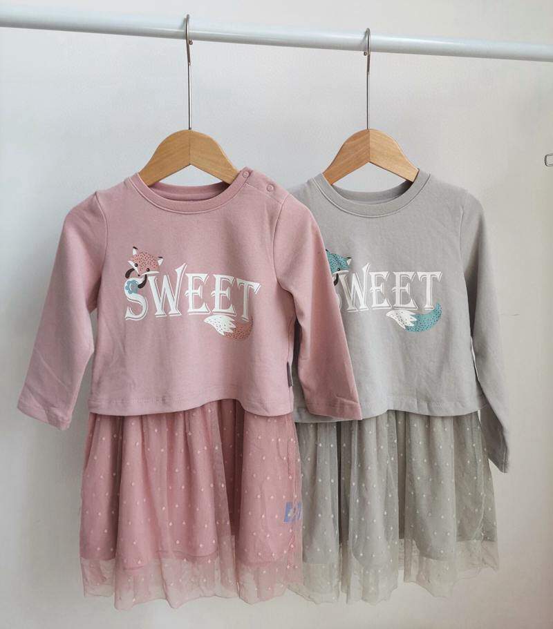 特价 丽婴房专柜正品 春秋新款女童公主连衣裙蕾丝淑女款2071