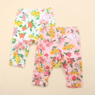 史努比专柜正品 蕾丝打底五分裤 童装 时尚 50268 女童韩版 新款