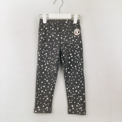 断码清仓 60255史努比专柜正品 女童长裤加绒厚款打底裤110/4岁