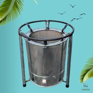 户外烧烤炉碳块炉焦炭炉烧烤架柴火炉子便携式铁板烧烤炉野炊装备