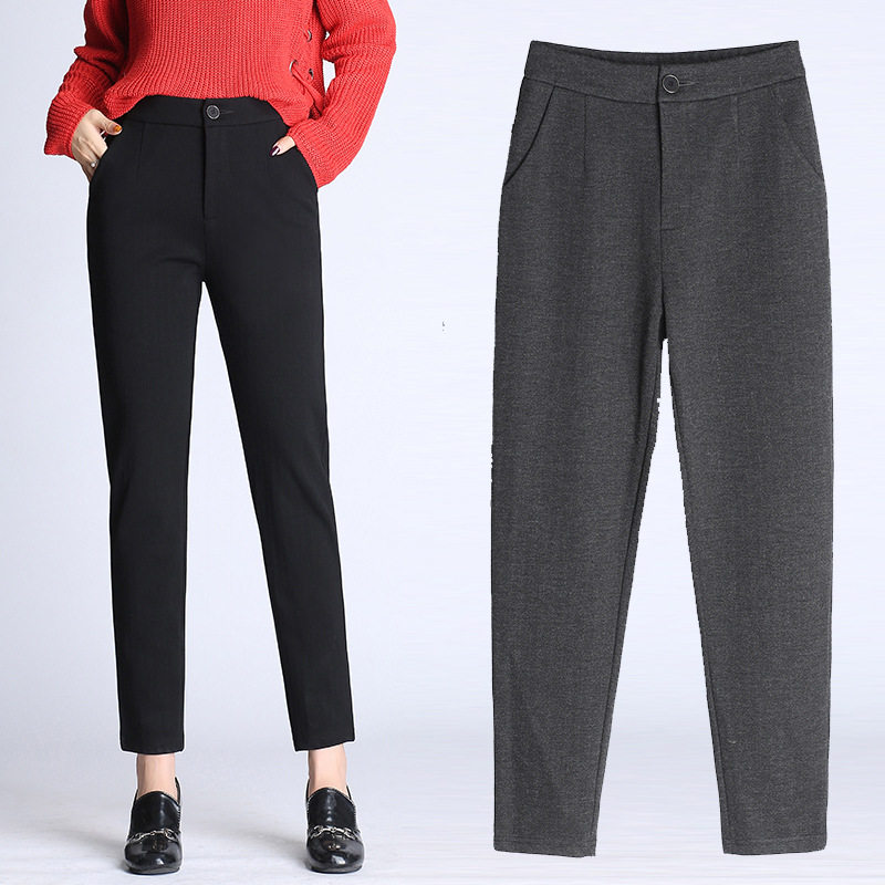 2018女裝新款西式煙管九分褲女哈倫褲9分蘿蔔褲女式休閑褲女8083在類目 女裝/女士精品, 褲子, 休閒褲中 - 來自Buy2taobao.com提供專業的淘寶代購服務