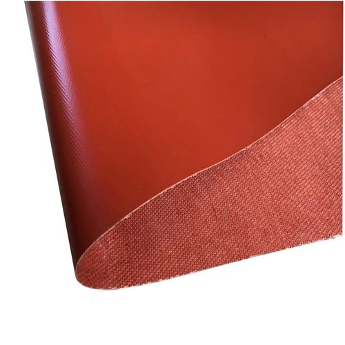 红色硅胶布防火布垫片硅钛合金布硅橡胶玻璃纤维布软接风管电焊