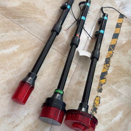 LTG5063工程车黄24V环卫车前后杆灯长杆长条三轮车扫雪车红警示灯