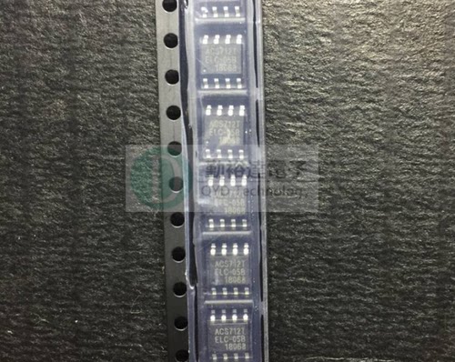 原装正品 SOP-8 ACS712ELCTR-05B-T 电流传感器 电压隔离