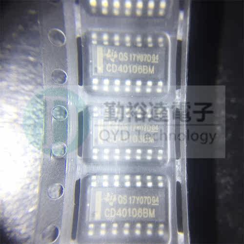 CD40106BCMX 贴片SOP14 逻辑集成电路IC 通信芯片 全新原装