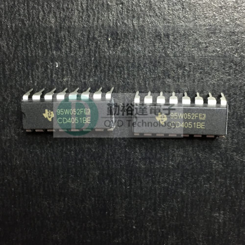 CD4051 CD4051BE 直插DIP16 八选一模拟开关 多路复用逻辑芯片