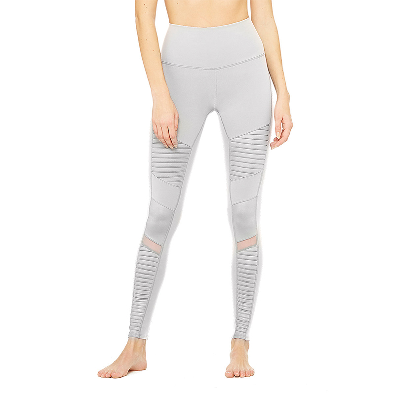 正品alo yoga High-Waist MOTO LEGGING高腰版机车裤瑜伽裤女