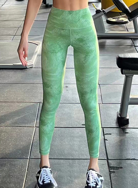 slenddy Fatom 高腰九分裤裸感瑜伽裤蜜桃臀健身裤S6014