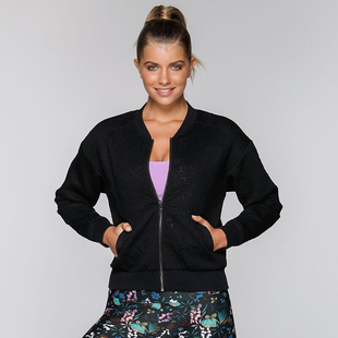 Lorna Jane春夏拉链款运动休闲上衣跑步训练长袖T恤卫衣外套女