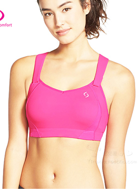 Brooks Moving Comfort Juno高强度运动文胸背心式跑步防震内衣女