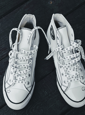 Brain Dead脑死亡联名蓝绿黑色全麂皮美式复古痞帅男女休闲板鞋