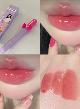 橄榄皮年爱！colorkey珂拉琪镜面唇釉芭比联名p765丝绒哑光唇彩女