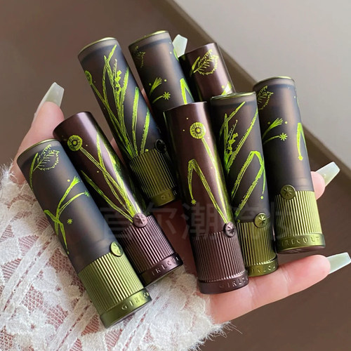 girlcult构奇本草纲目情话口红镜面唇釉裸色系素颜淡妆唇霜不沾杯