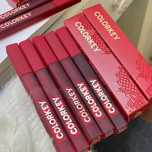 Colorkey珂拉琪唇釉水雾唇露灵龙蛇年龙年粉钻狐妖冰淇淋