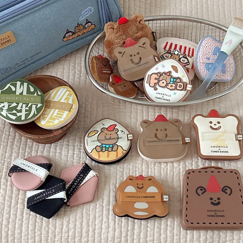 好rua不卡粉 尔木萄粉扑棉花糖气垫干湿两用100分粉底刷散粉扑