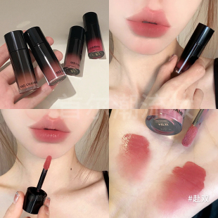RED RC多用液深语哑光唇釉滋润液体腮红眼影别众裸粉色女 CHAMBER
