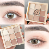 3ce眼影盘奶茶盘全哑光日常淡妆大地色overtake2025新款 便捷 正品