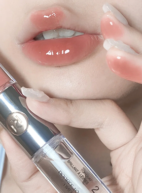 KIKO双头唇釉唇彩103奶茶豆沙色持久不脱色口红镜面水光透明唇蜜