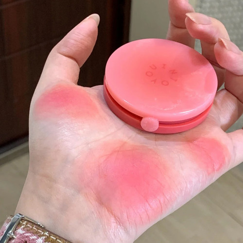 INTOYOU腮红膏纯欲素颜低饱和粉
