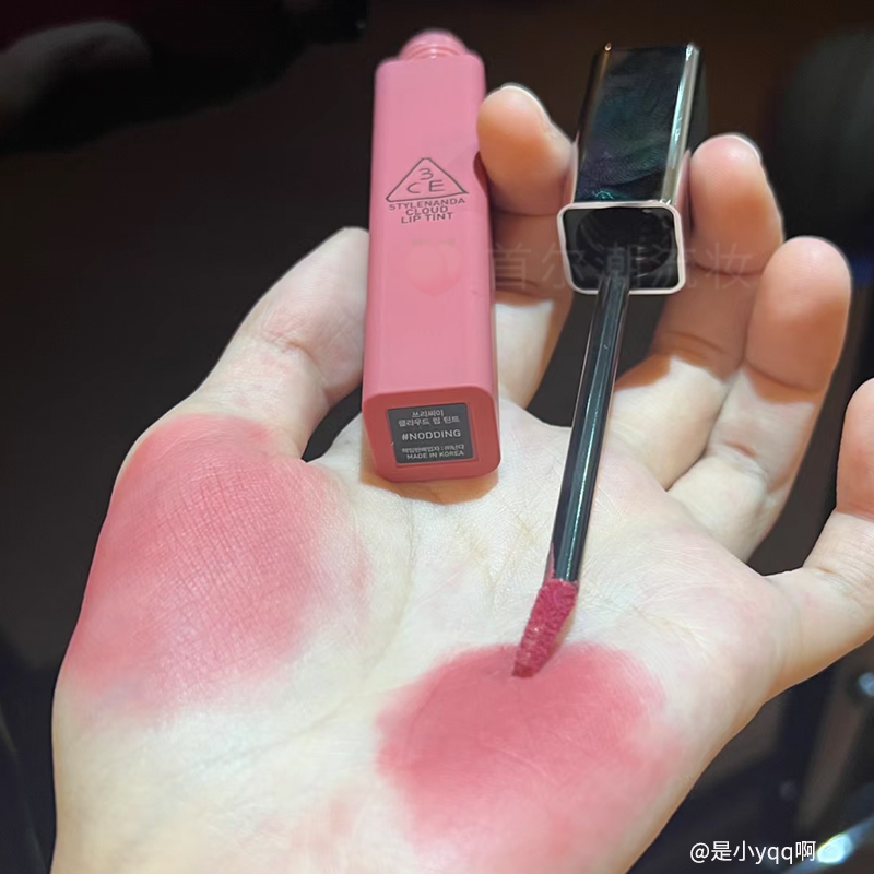 3ce新品云朵丝绒唇釉~铁锈红