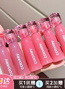 Colorkey珂拉琪水雾唇露升级款雾面唇釉唇蜜女低饱和口红不易沾杯