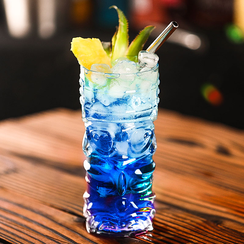 三星堆面具杯子玻璃杯