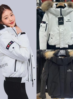 【反季折扣】韩国羽绒服eider女张元英同款鹅绒加厚保暖外套潮