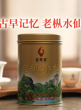 武夷星金罐老枞水仙茶叶特级武夷岩茶乌龙茶经典老味道老枞125g