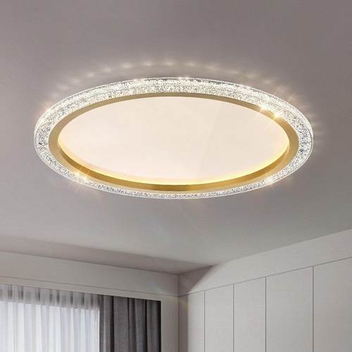 护眼客厅灯现代简约大气主灯意式高亮led卧室房间吸顶灯中山灯具