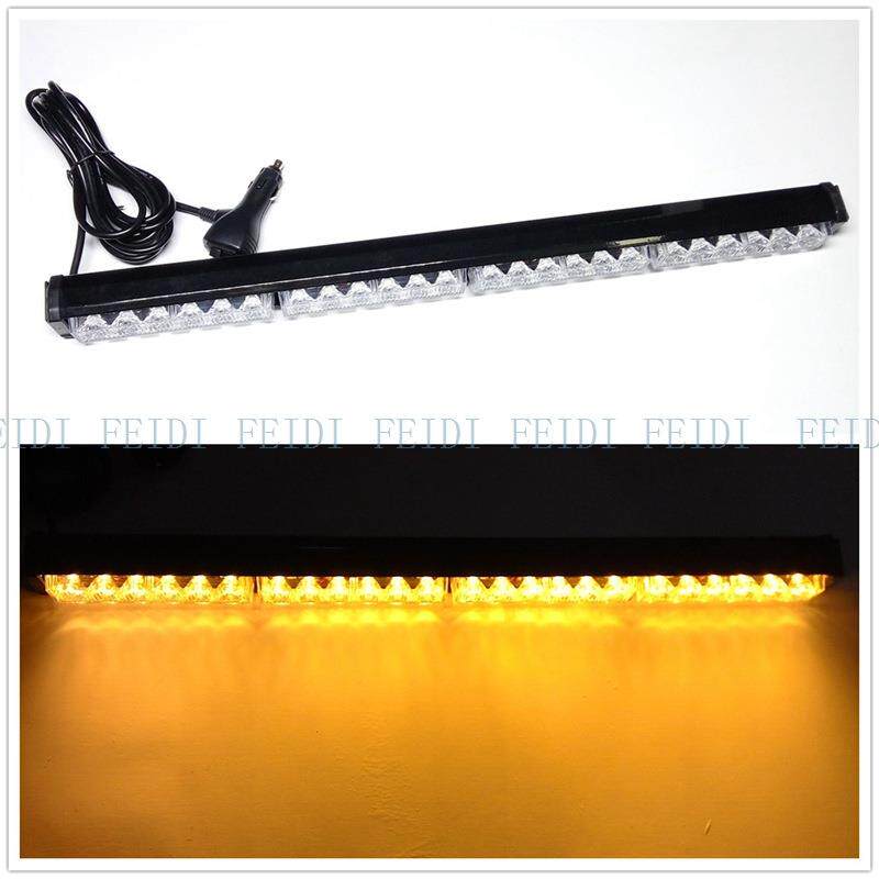 906A-412V 台式点烟器6LED4节爆闪灯长条棍灯 大功率LED车顶灯