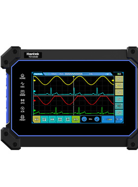 汉泰TO1254D TO1254C TO1112多功能全触屏手持示波器 8M大存储